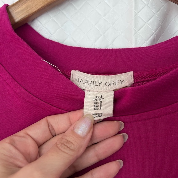 Vibrant Magenta Women's Sweatshirt - Picture 7 of 7